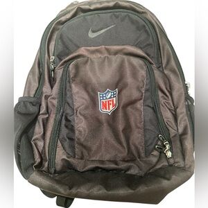 Nike Black Backpack with NFL Logo